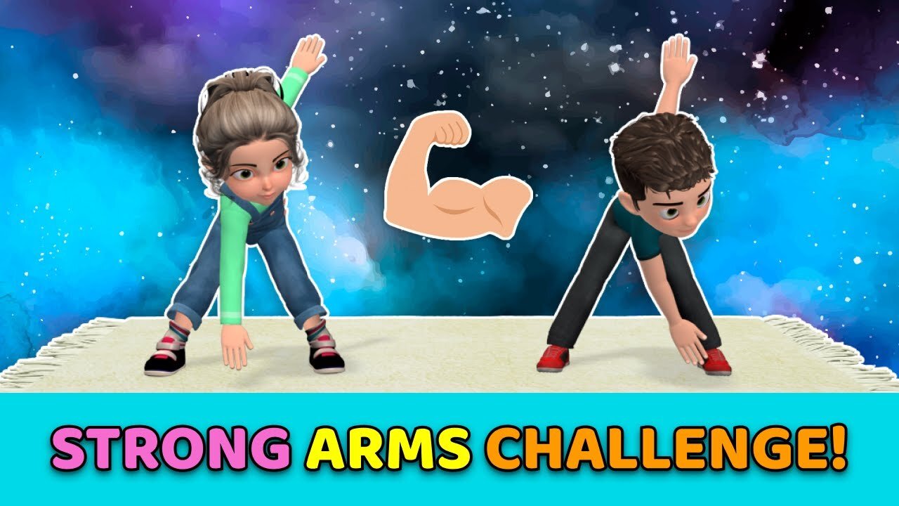 STRONG ARMS CHALLENGE - KIDS DAILY EXERCISES