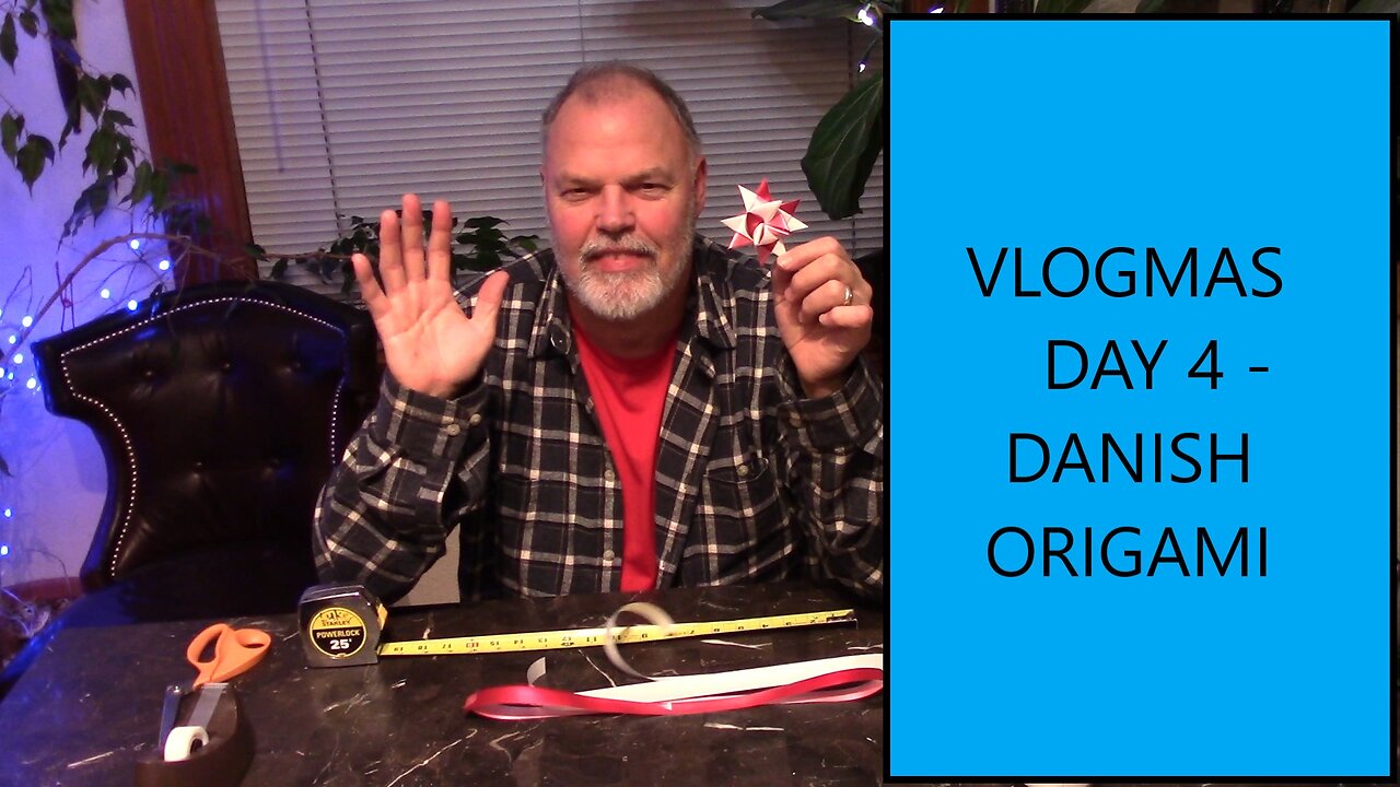 VLOGMAS DAY 4 - Danish Origami