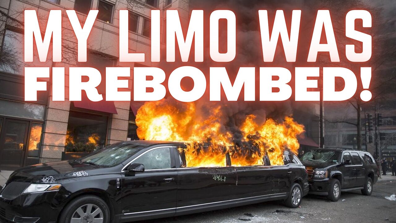 ANTIFA Set My Limo on Fire!