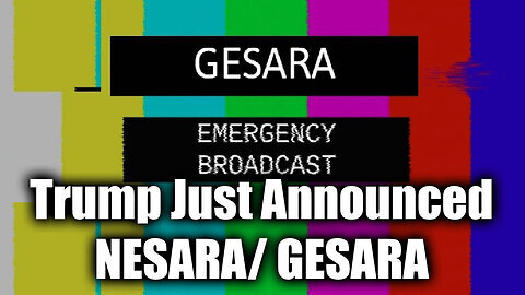 Trump Just Announced NESARA/ GESARA - Days of Darkness