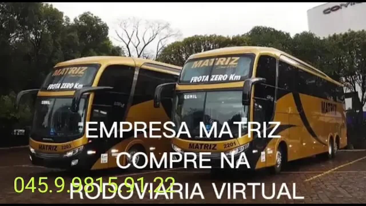 PASSAGENS DE ÔNIBUS EMPRESA MATRIZ COMPRE NA RODOVIÁRIA VIRTUAL