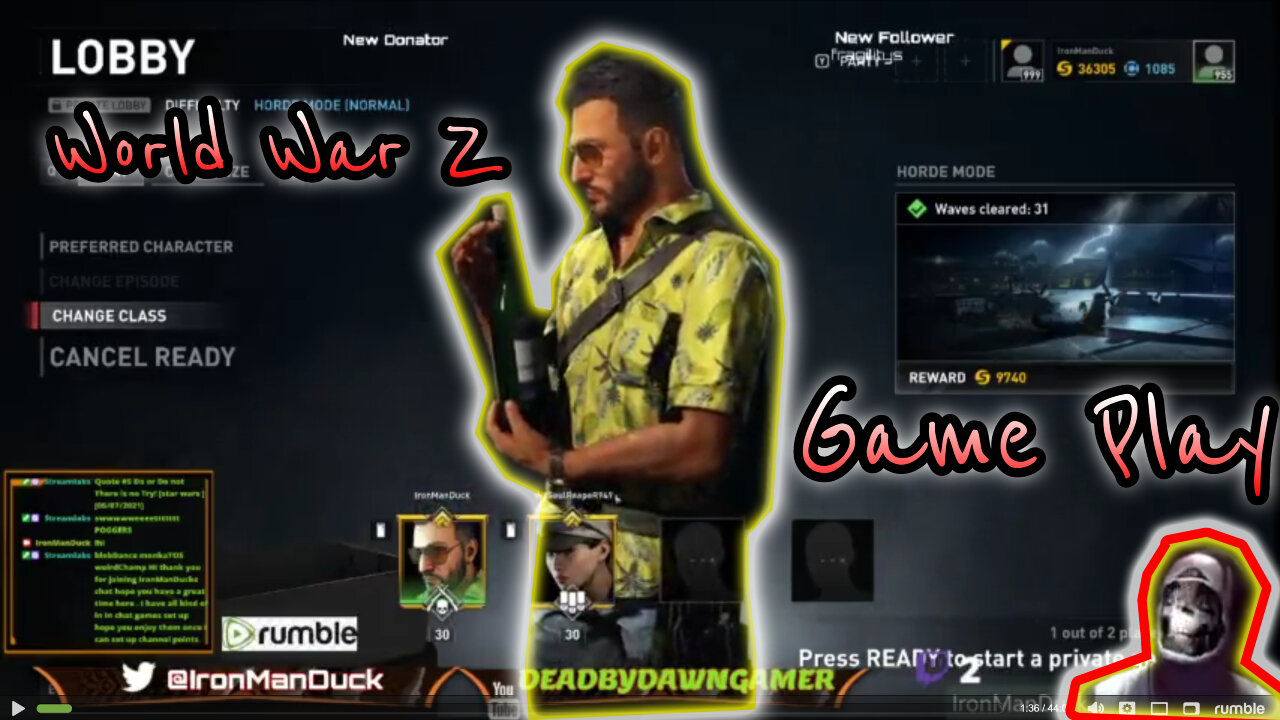 world war z game play 8 21 20 1 28 50