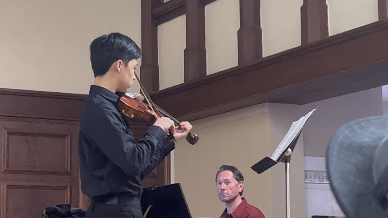 Ben’s recital allegro siciliano