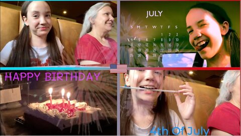 4th Of July vlog/ My mom's b-day