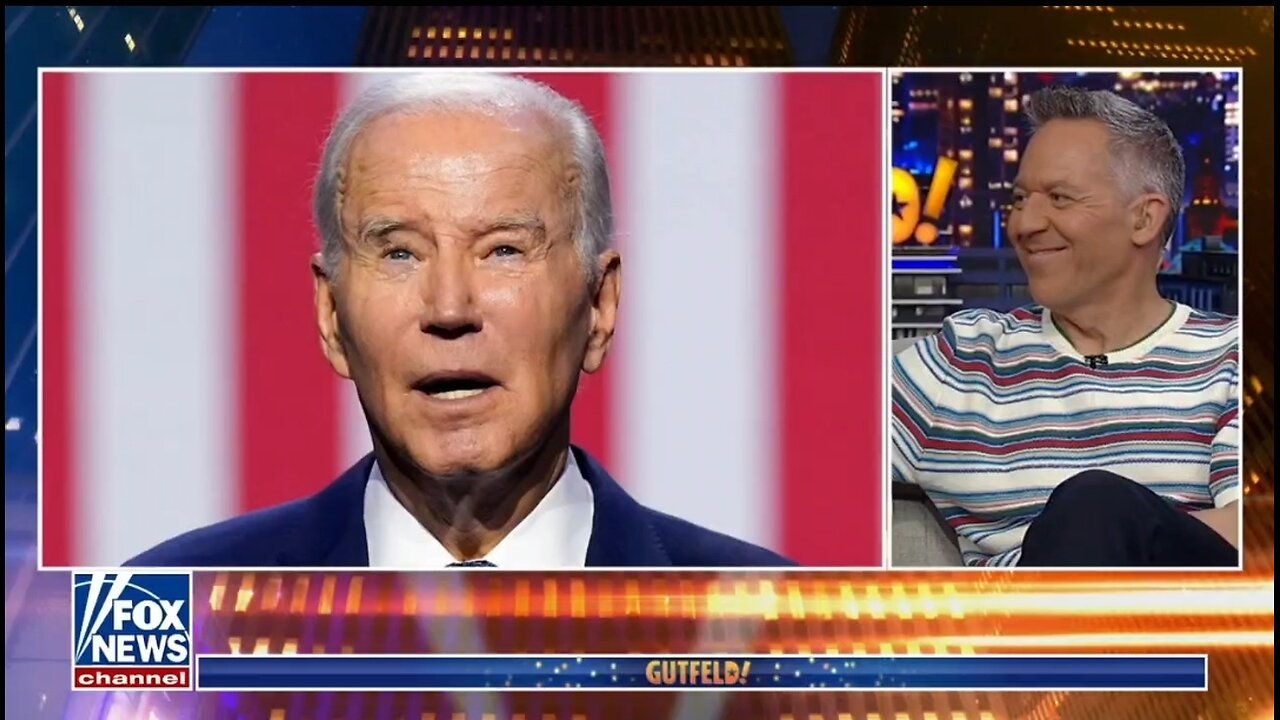 Gutfeld Takes On Biden