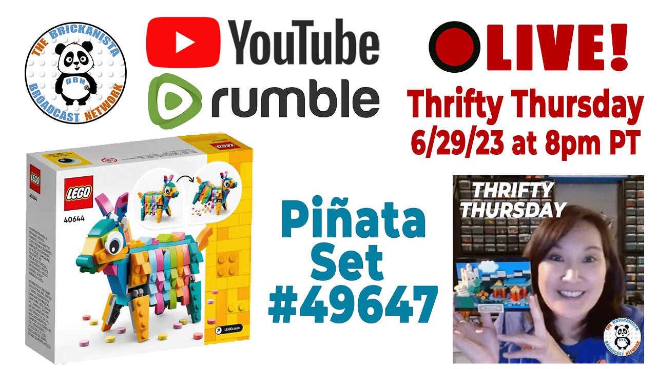 Thrifty Thursday - Piñata Set #40644