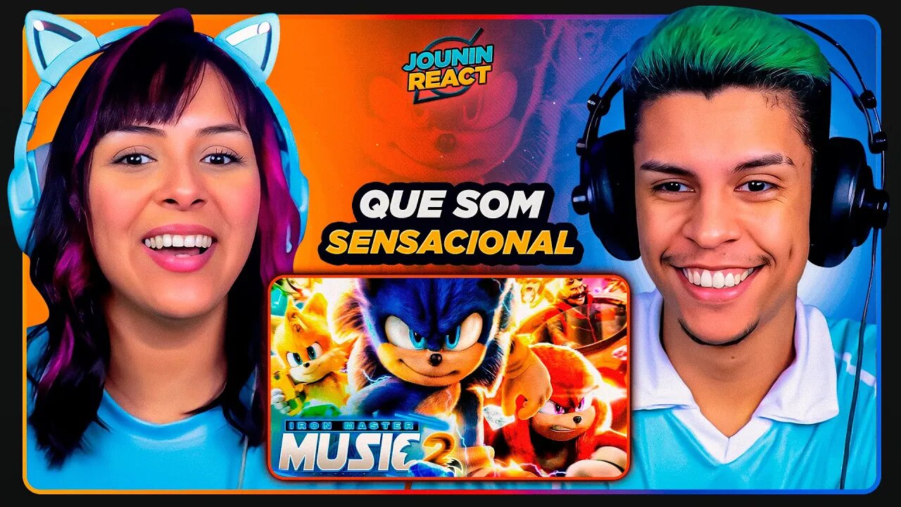 O Nosso Momento | Sonic 2: O Filme | Iron Master | [React em Casal] 🔥