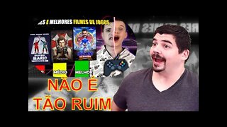 REACT PIORES e MELHORES Filmes BASEADOS em JOGOS DE VÍDEO-GAME - Projeto Corneta - MELHOR DO MUNDO