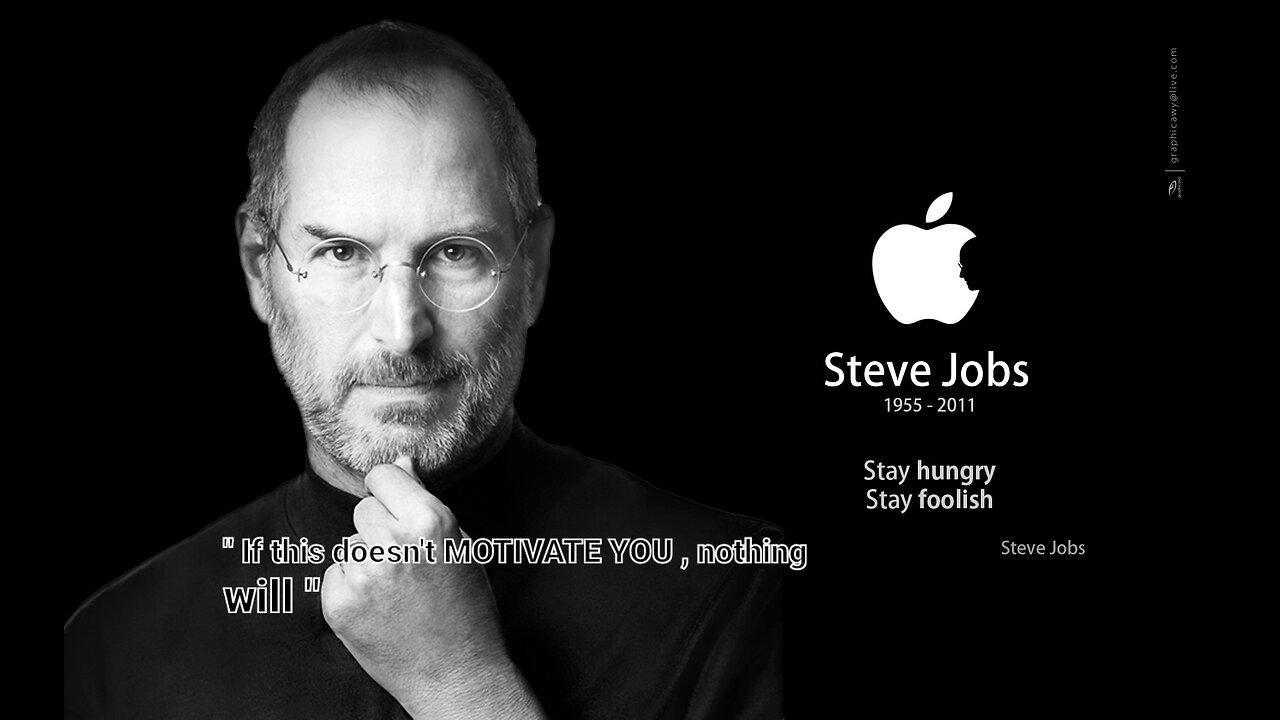 BEST SUCCESS MOTIVATION SPEECH | STEVE JOBS