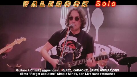 "DONT' YOU FORGET ABOUT ME' by Valerock Solo