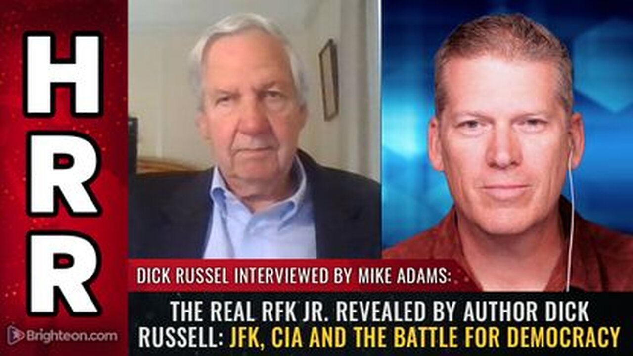 The REAL RFK Jr. revealed by author Dick Russell JFK, CIA and the battle for DEMOCRACY