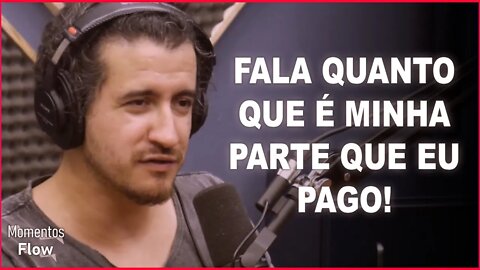 PAROU DE FAZER PIADA PRA NÃO PERDER PATROCÍNIO | MOMENTOS FLOW