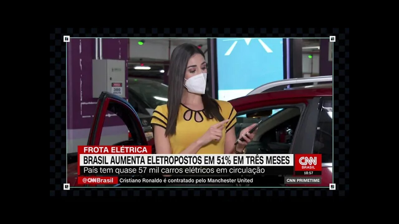 JAC iEV40 na CNN Brasil