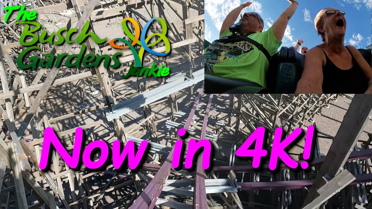 Busch Gardens Junkies in 4K!