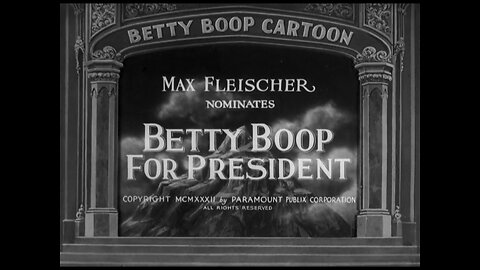 Betty Boop - Betty Boop For President (1932)