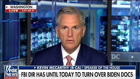 Kevin McCarthy Warns FBI Director