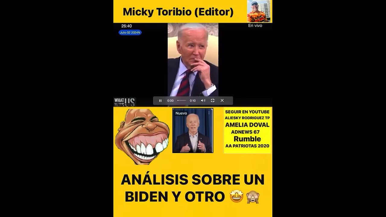 BIDEN Y SU SALUD MENTAL