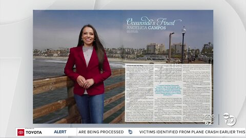 Oceanside's Finest Meteorologist Angelica Campos