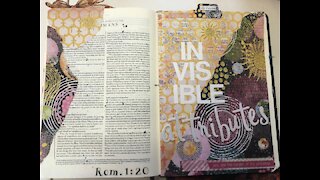 Let's Bible Journal Rom. 1 (from Lovely Lavender Wishes)