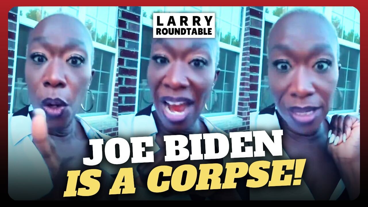 Joy Reid Films Herself HAVING A MENTAL BREAKDOWN, Calls Biden A CORPSE!