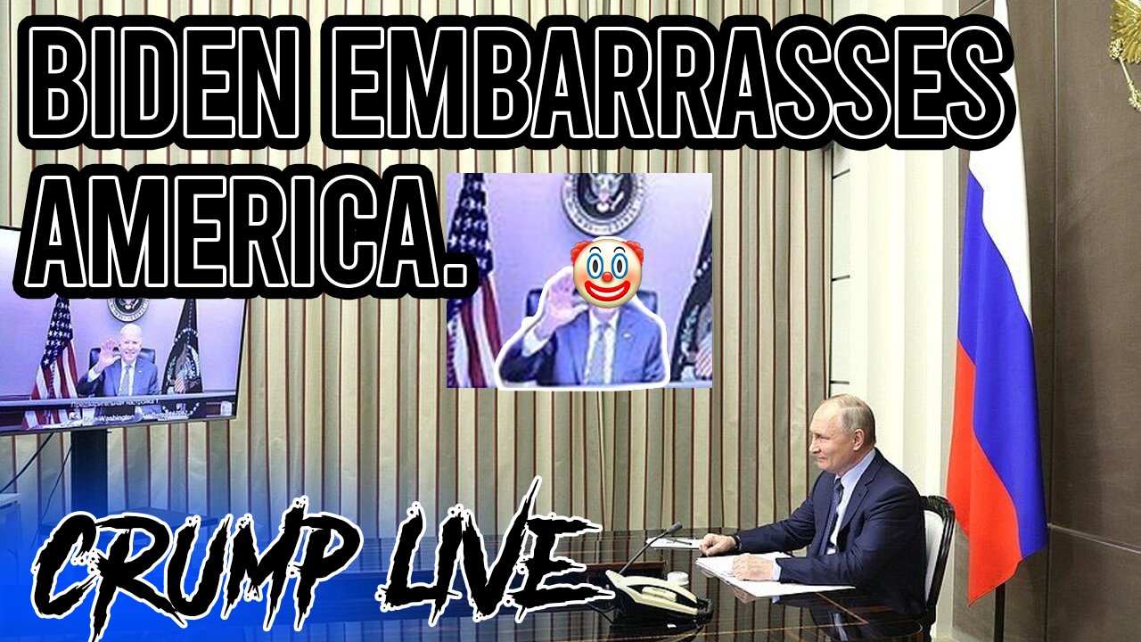 BIDEN EMBARRASSES AMERICA AGAIN! - Crump Live