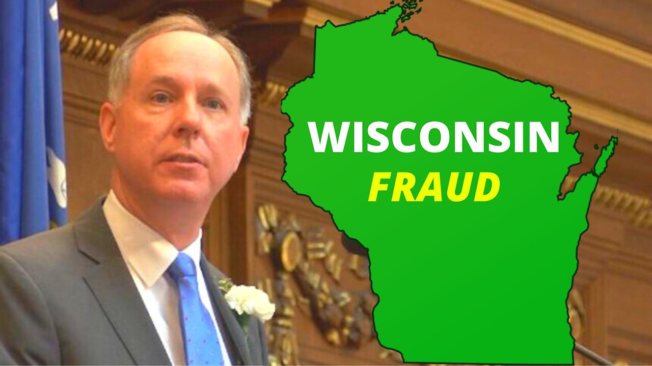 Wisconsin "AUDIT" Is a SHAM! Robin Vos Is a RINO!