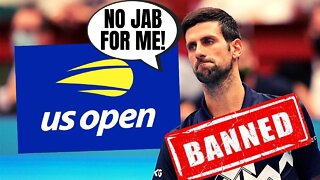 Wimbledon Champion Novak Djokovic BANNED From US Open For Not Being Vaccinated