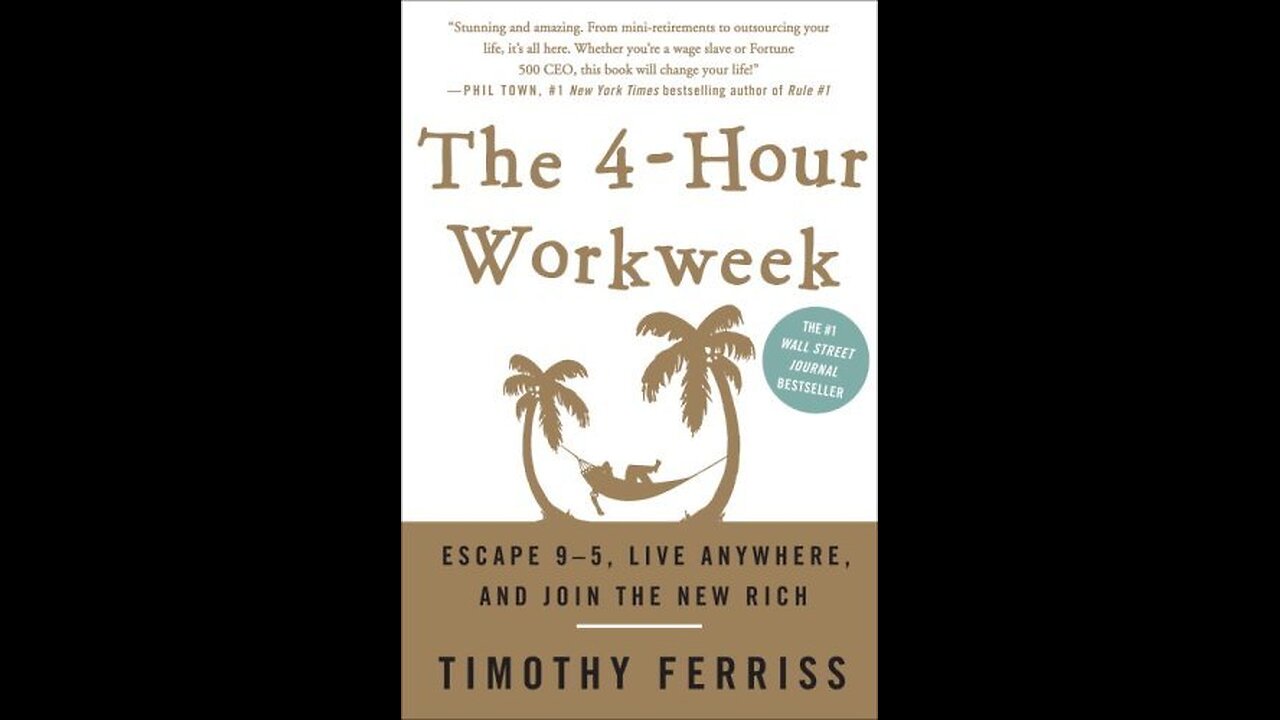 the 4 hour work week Escape 9-5, Live Anywhere, and Join the New Rich