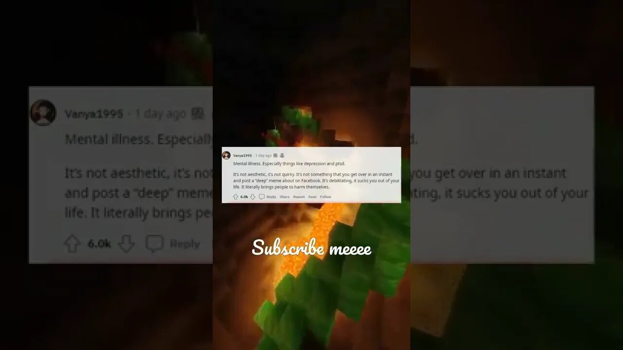 minecraft epic moment and Reddit comments #shorts #viral #minecraft #reddit #comment