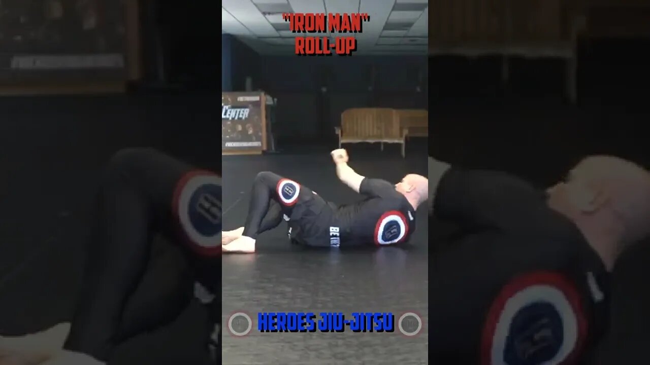 Heroes Training Center | Jiu-Jitsu & MMA Solo Drill "Roll Up" | Yorktown Heights NY #Shorts