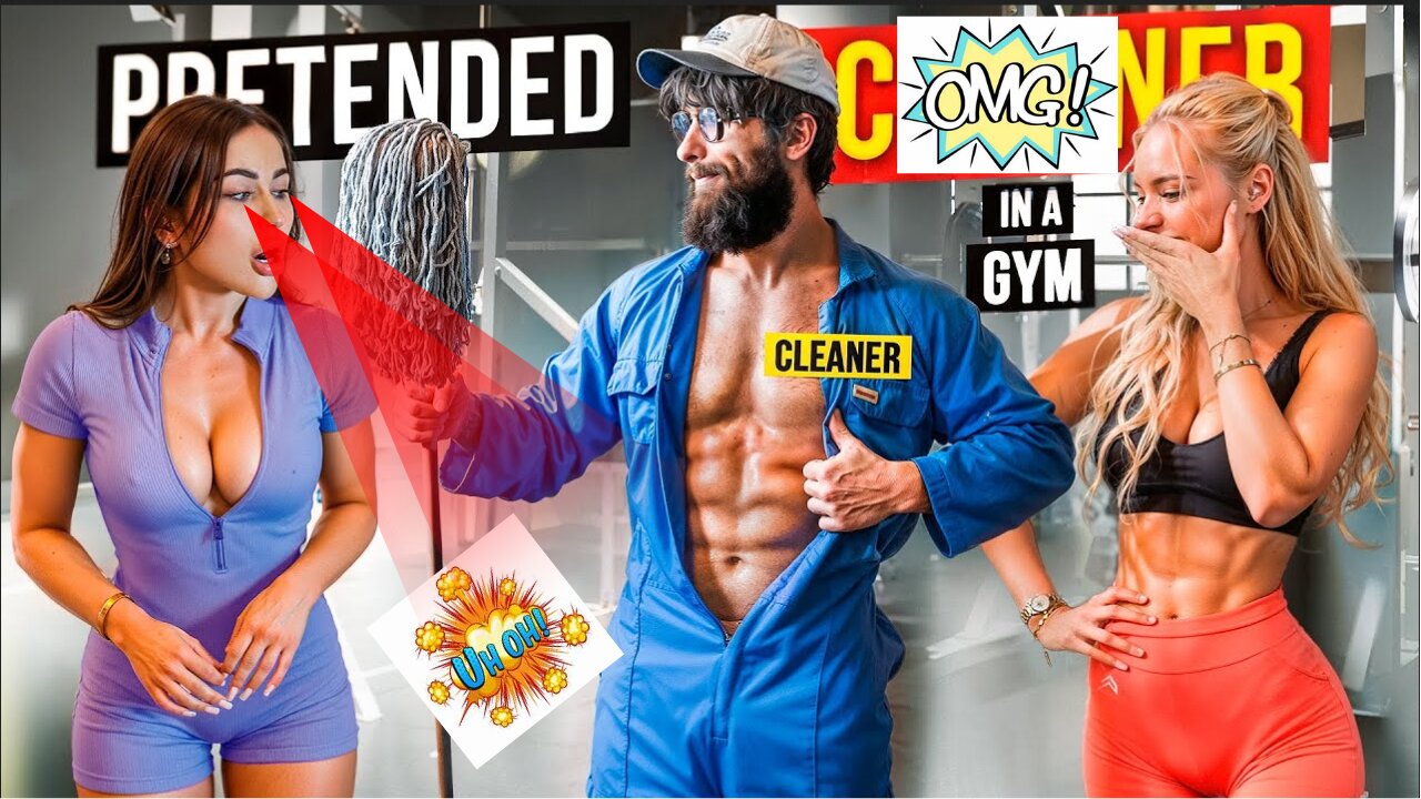 Anatoly best of gym prank reactions Elite Powerlifter Pretended to be a CLEANER in Gym Prank 💪