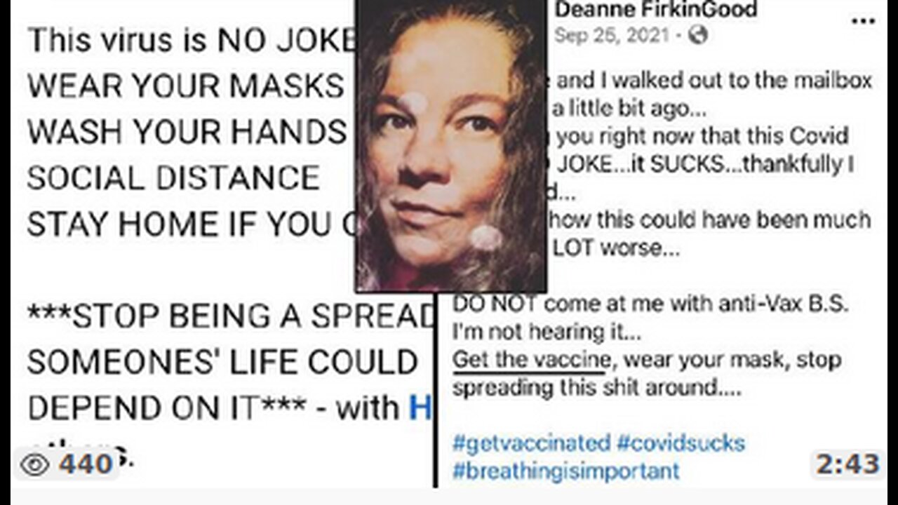 YOU CAN THROW A ROCK AND HIT A DEAD COVID PSYCHO!