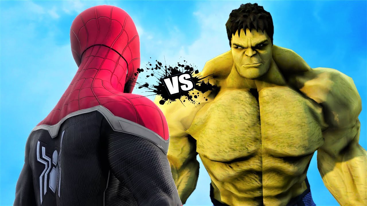 BIG HULK VS SPIDERMAN - THE INCREDIBLE HULK VS SPIDER-MAN (2002)