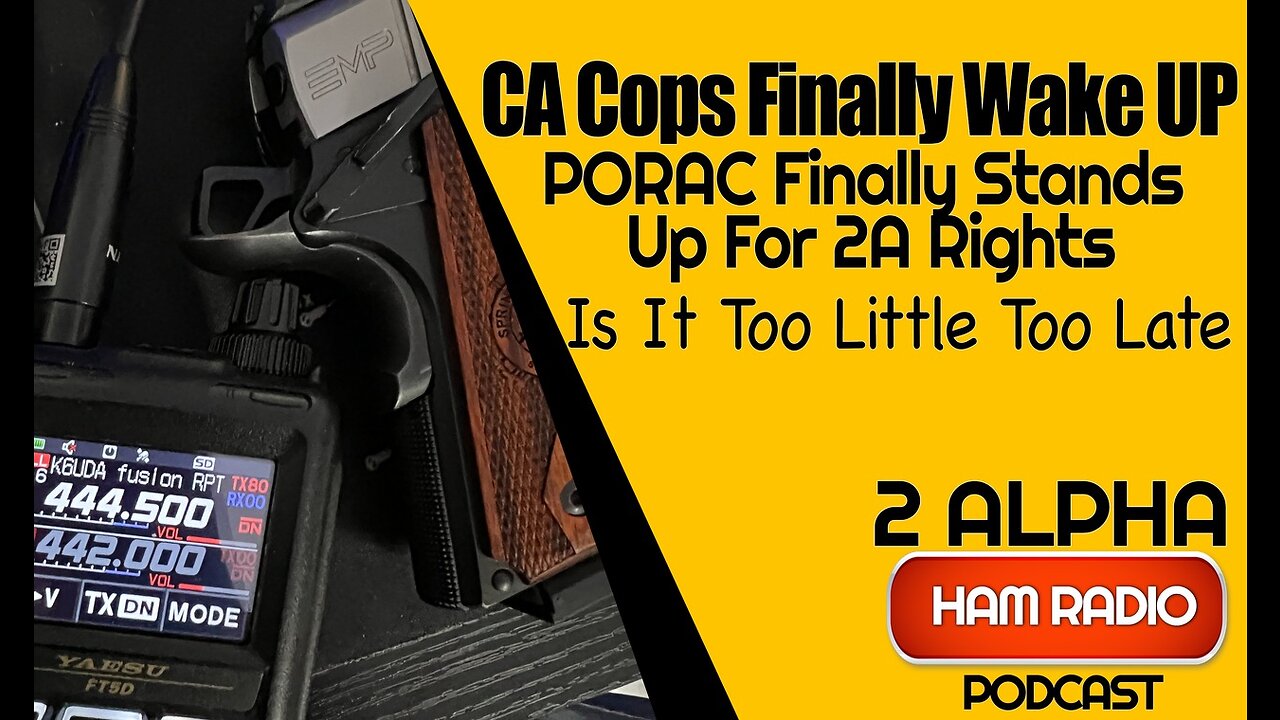 CA Cops finally wake up & support 2A