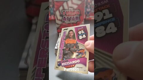 Topps Turbo Attax 2022 F1 Formula1 opening unboxing HUNGARIAN GP2022