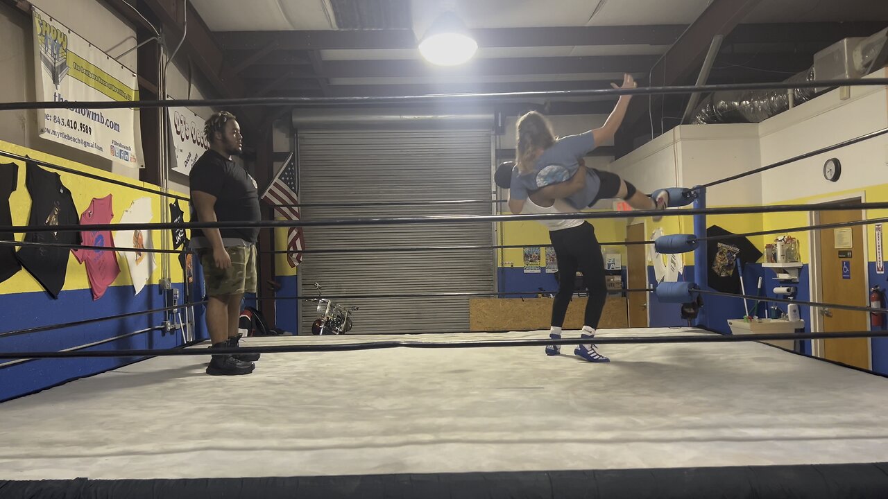 Pro Wrestling training Sesh w/ Kydd Kush