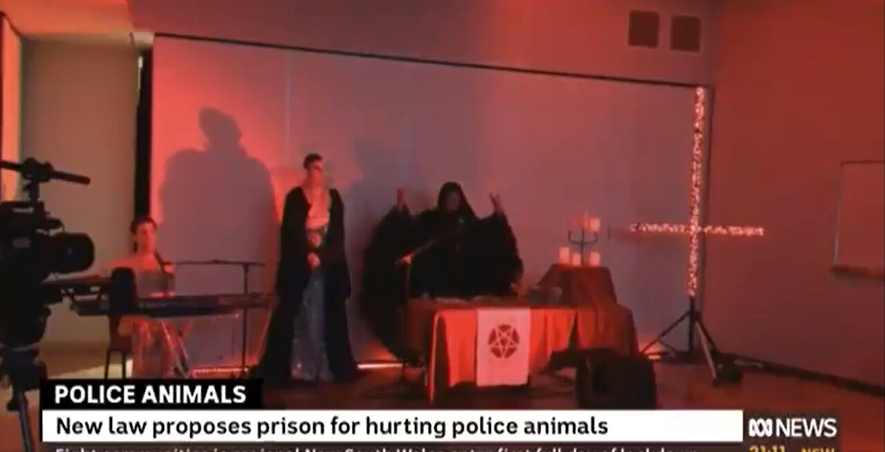 ABC Slips In Their Satanic "Corporate Meeting" During Live Feed