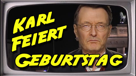 Karl Lauterbach feiert Geburtstag (Stupido schneidet) / YouTube Kacke