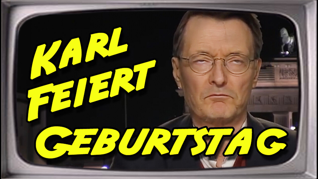 Karl Lauterbach feiert Geburtstag (Stupido schneidet) / YouTube Kacke