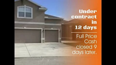 Under contract in 12 days