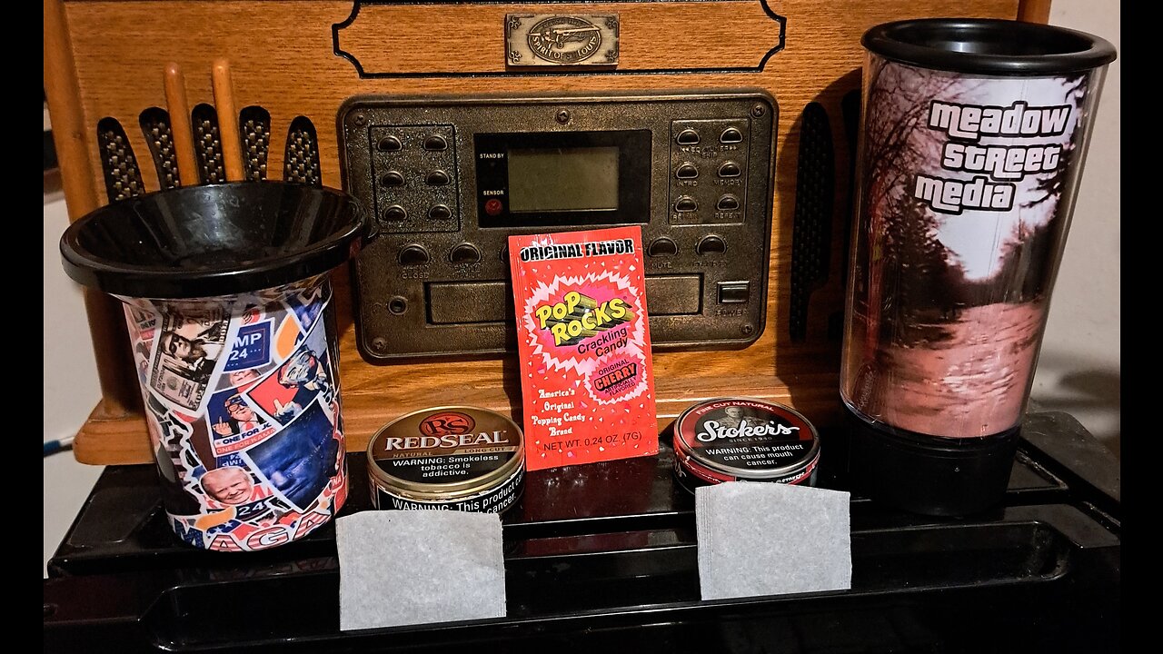 Crazy Dip Combinations (Pop Rocks mixed with Stoker's Fine Cut Natural & Red Seal Long Cut Natural)