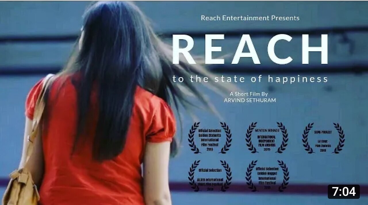 REACH - Award Winning Short Film - 2019 Mental Health Awareness English Narration