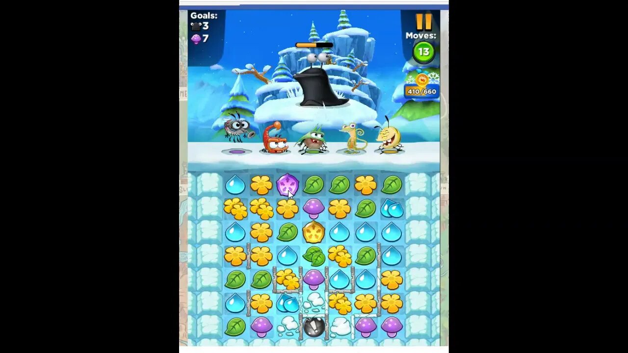 Best Fiends Level 51 Audio Talkthrough, Lug's Treasure!!!