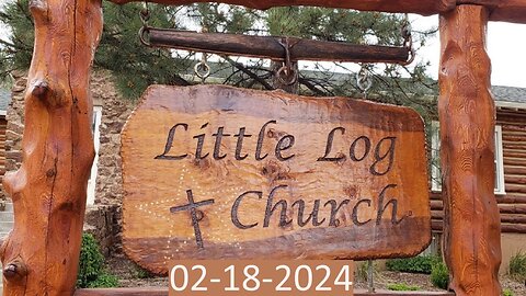 Jesus, the Greater Moses | Little Log Church, Palmer Lake, CO | 02/18/2024