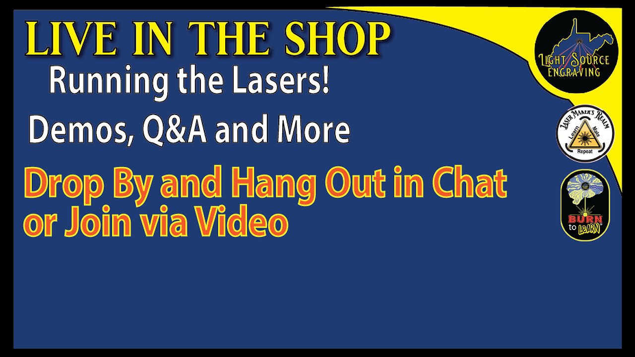 Live in the Shop Hangout - Q&A, Demos, and More