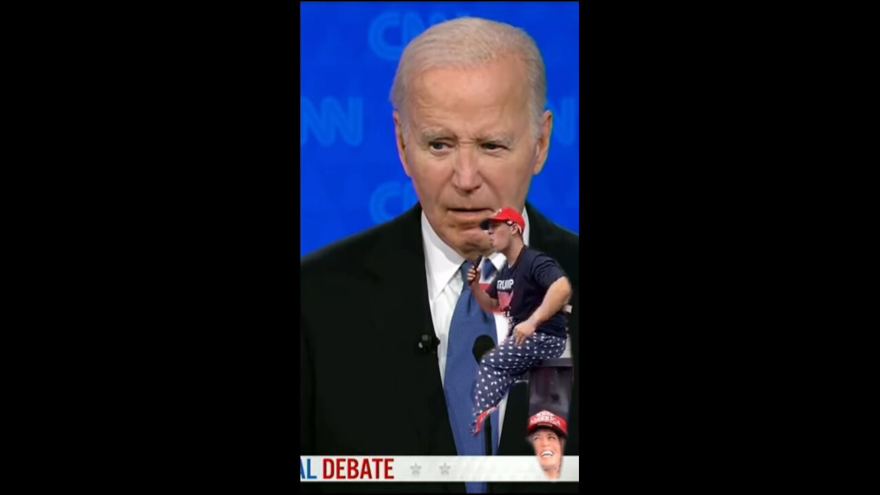 Trump vs Biden “I don’t think he knows what he said” 🤣 #debate2024