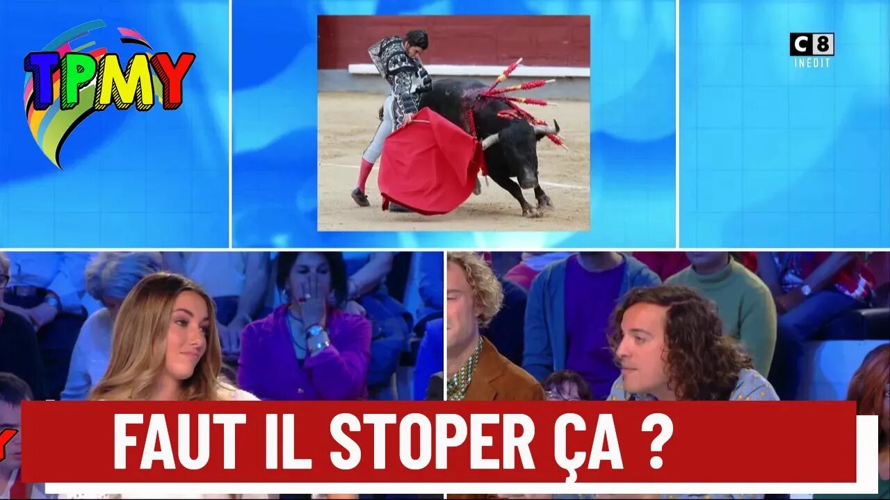 faut il STOPPER la CORRIDA ? Débat tendu dans TPMP #delphinewespiser #YannisEzziadi #carolebouquet