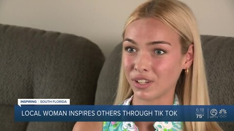 Palm Beach Gardens woman gains international following using TikTok videos to raise mental health awareness