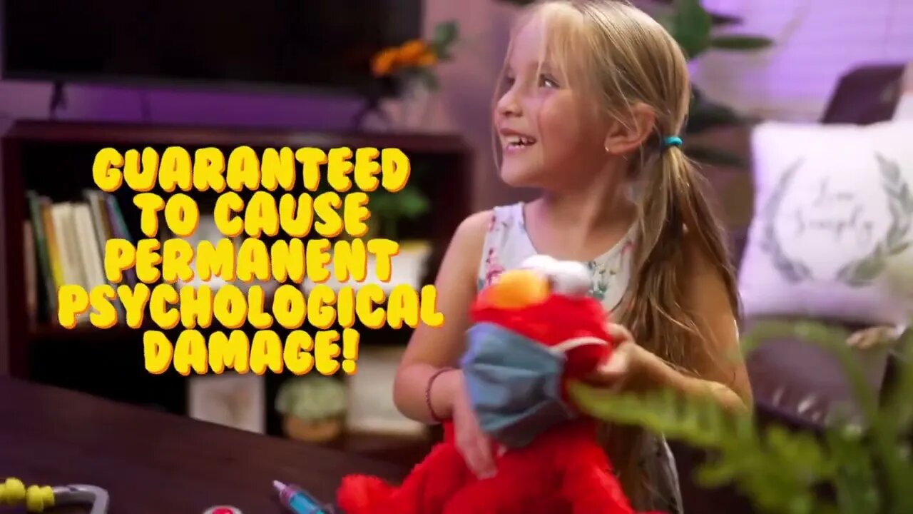 Vaccinate Me Elmo Doll