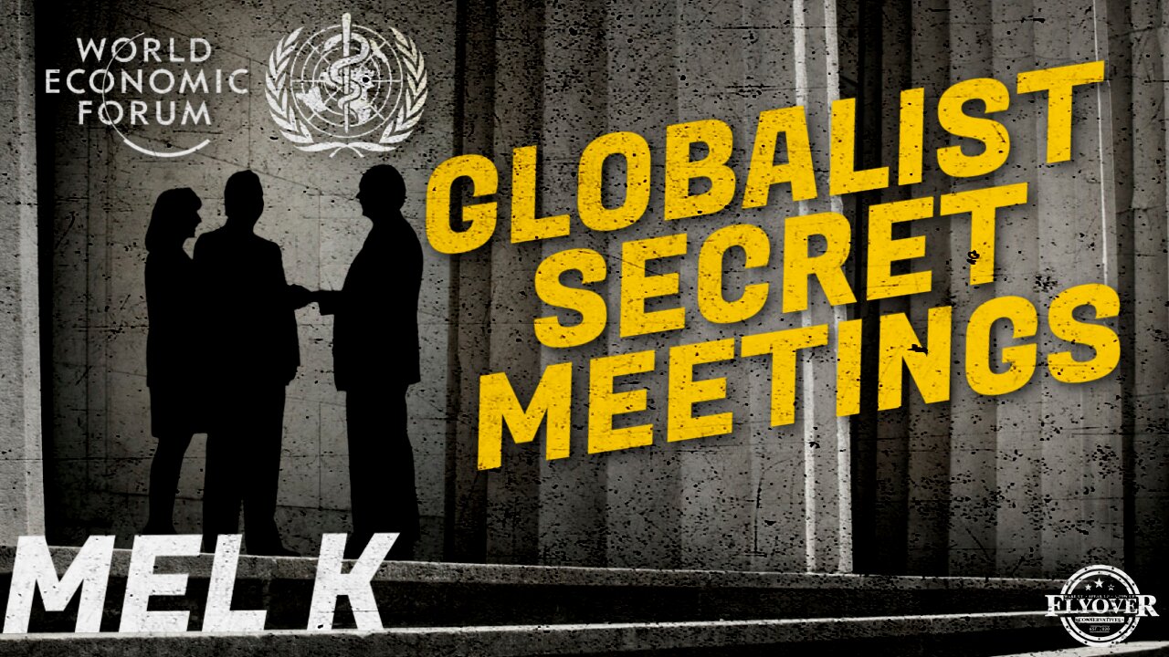 W.H.O., World Economic Forum, and Globalist SECRET MEETINGS | Mel K